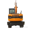 Excavator roda 8 ton dengan ember 0.3CBMC